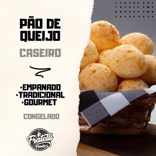 Pão de queijo caseiro